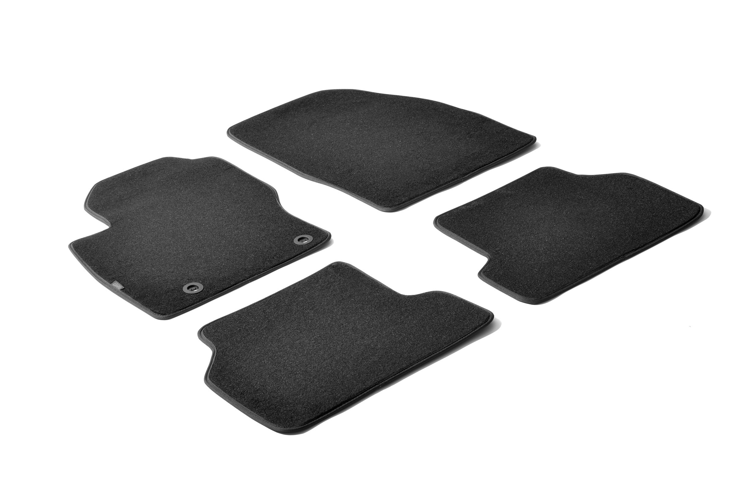 Set tappeti su misura in moquette - compatibile per Ford Focus 3p (02/05>02/11) - Ford Focus 5p (02/05>02/11) - Ford Focus Wagon (02/05>05/11)