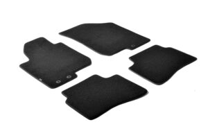 Set tappeti su misura in moquette - compatibile per  Hyundai i30 5p (09/07>02/12) -  Hyundai i30 CW (04/08>08/12) -  Kia Cee'd 5p (02/07>04/12) -  Kia Cee'd Sporty Wagon (09/07>08/12) -  Kia Pro Cee'd 3p (01/08>08/11)