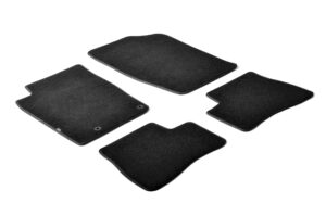 Set tappeti su misura in moquette - compatibile per  Peugeot 206 3p (09/98>02/09) -  Peugeot 206 5p (09/98>02/09) -  Peugeot 206 Plus 3p (03/09>01/13) -  Peugeot 206 Plus 5p (03/09>01/13) -  Peugeot 206 sw (09/02>06/07)