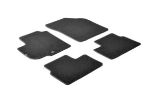 Set tappeti su misura in moquette - compatibile per  Fiat Sedici (03/06>05/15) -  Suzuki Swift 3p (05/05>08/10) -  Suzuki Swift 5p (01/06>08/10) -  Suzuki SX4 (03/06>08/13)