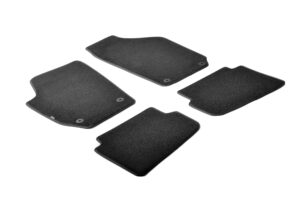 Set tappeti su misura in moquette - compatibile per  Skoda Fabia 4p (09/01>04/07) -  Skoda Fabia 5p (05/07>01/15) -  Skoda Fabia Wagon (01/01>03/15)