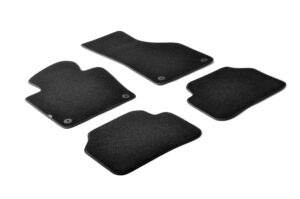Set tappeti su misura in moquette - compatibile per  Skoda Superb 4p (09/08>06/15) -  Skoda Superb Wagon (02/10>09/15) -  Volkswagen Passat 4p (03/05>10/14) -  Volkswagen Passat Alltrack (03/12>09/15) -  Volkswagen Passat cc (06/08>02/12) -  Volkswagen Passat Variant (09/05>10/14)