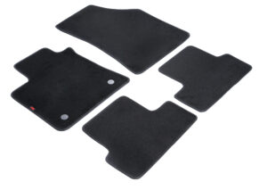 Set tappeti su misura in moquette - compatibile per  Renault Megane IV Berlina (01/16>07/20) -  Renault Megane IV Sporter (10/16>07/20) -  Renault Megane IV Berlina (08/20>12/23) -  Renault Megane IV Sporter (08/20>11/24)
