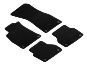 Set tappeti su misura in moquette - compatibile per  Audi A6 4p (07/18>05/25) -  Audi A6 Avant (08/18>04/25) -  Audi A7 Sportback (04/18>04/25) -  Audi A6 Allroad (09/19>)
