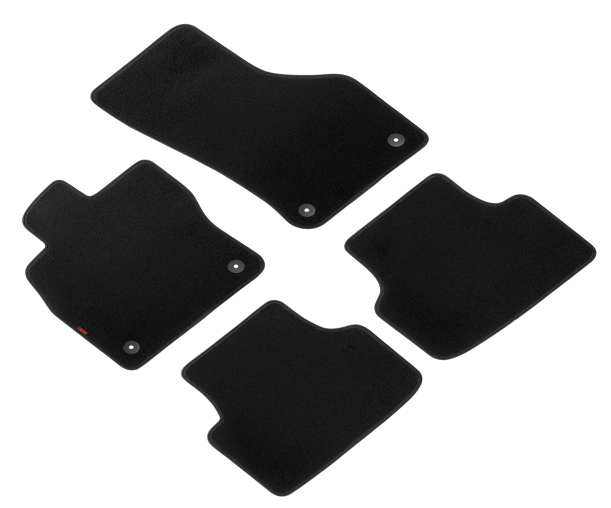 Set tappeti su misura in moquette - compatibile per Skoda Octavia 5p (06/20>02/24) - Skoda Octavia Wagon (06/20>02/24) - Skoda Octavia 5p (03/24>) - Skoda Octavia Wagon (03/24>)