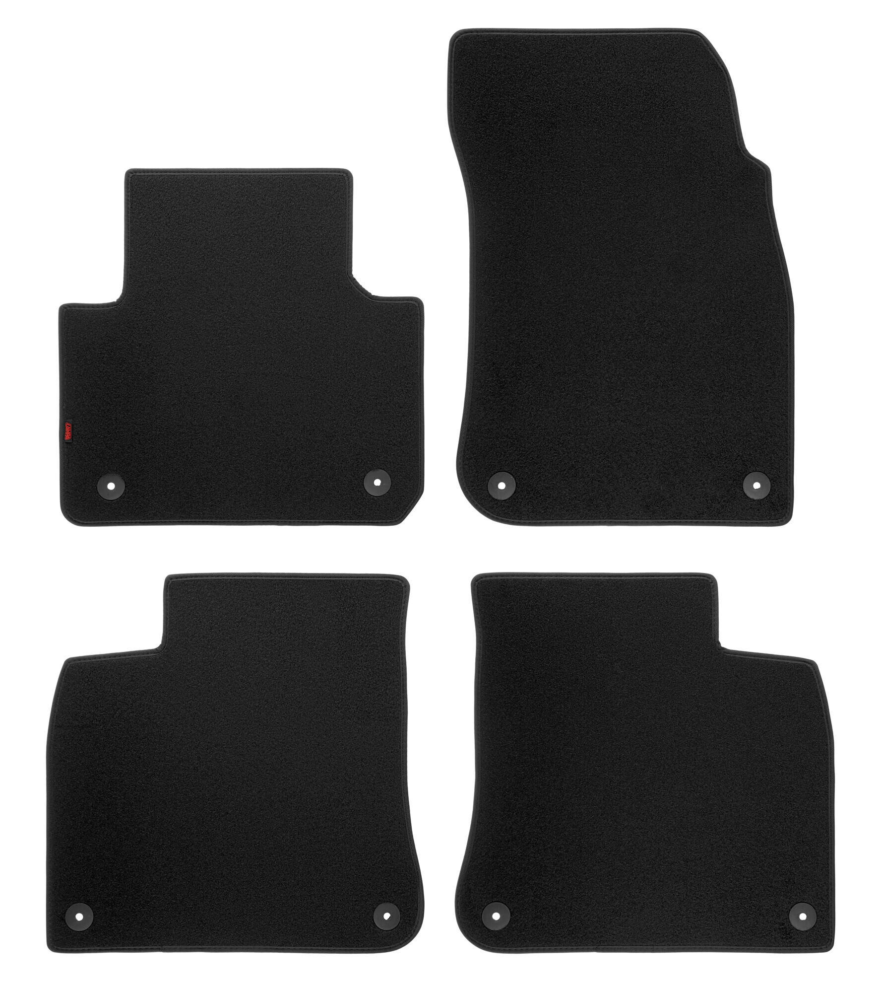 Set tappeti su misura in moquette - compatibile per Volkswagen Touareg (07/18>08/23) - immagine 2