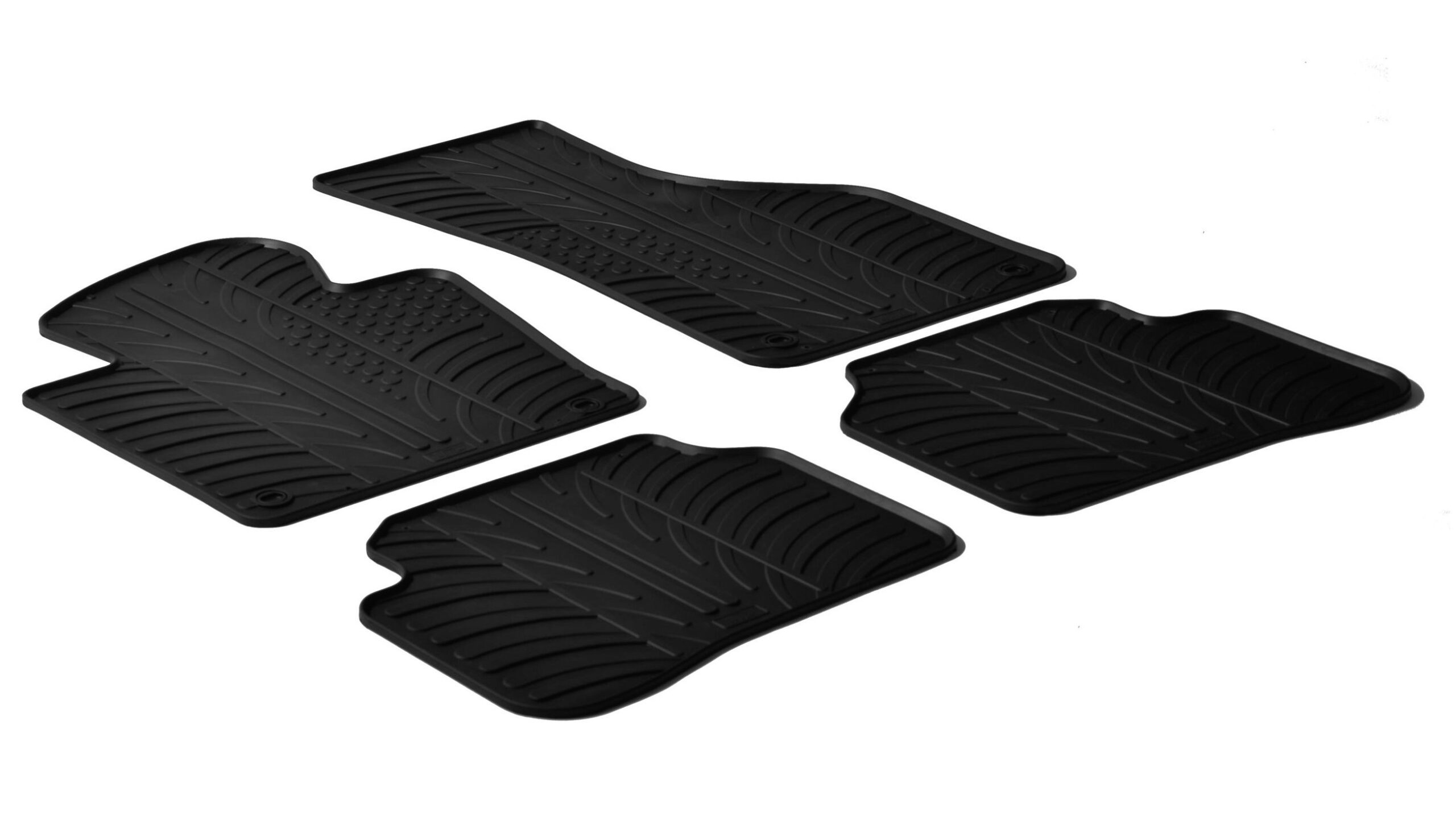 Set tappeti su misura in gomma - compatibile per Volkswagen Passat 4p (03/05>12/10) - Volkswagen Passat cc (06/08>02/12) - Volkswagen Passat Variant (09/05>12/10)