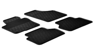 Set tappeti su misura in gomma - compatibile per  Volkswagen Tiguan (12/07>04/16)