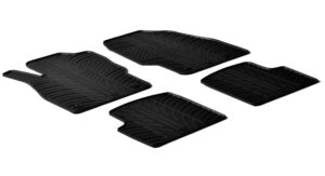 Set tappeti su misura in gomma - compatibile per  Opel Corsa D 3p (09/06>11/14) -  Opel Corsa D 5p (09/06>11/14)