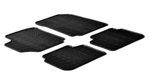 Set tappeti su misura in gomma - compatibile per Fiat Croma (05/05>04/11)