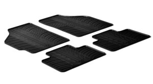 Set tappeti su misura in gomma - compatibile per Fiat Punto 3p (09/99>08/09) - Fiat Punto 5p (09/99>08/09)