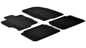 Set tappeti su misura in gomma - compatibile per  Mazda 6 4p (04/08>12/12) -  Mazda 6 Wagon (04/08>12/12)