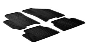 Set tappeti su misura in gomma - compatibile per Chevrolet Lacetti 5p (04/04>12/09) - Chevrolet Lacetti sw (01/05>12/09) - Chevrolet Nubira sw (01/05>12/09)