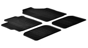 Set tappeti su misura in gomma - compatibile per Toyota Urban Cruiser (05/09>09/14) - Toyota Yaris 3p (01/06>09/11) - Toyota Yaris 5p (01/06>09/11)