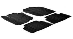 Set tappeti su misura in gomma - compatibile per Toyota Rav4 (02/06>02/13)