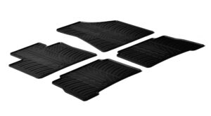 Set tappeti su misura in gomma - compatibile per  Kia Sorento (11/09>09/12)