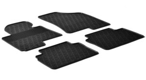 Set tappeti su misura in gomma - compatibile per  Hyundai ix35 (03/10>12/15) -  Kia Sportage (09/10>02/16)