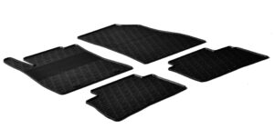 Set tappeti su misura in gomma - compatibile per  Nissan Juke (10/10>11/19)