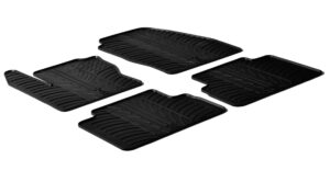 Set tappeti su misura in gomma - compatibile per Ford C-Max (11/10>03/15) - Ford C-Max 7 (11/10>03/15)