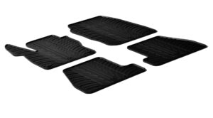Set tappeti su misura in gomma - compatibile per Ford Focus 5p (03/11>10/14) - Ford Focus Wagon (06/11>10/14)