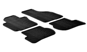Set tappeti su misura in gomma - compatibile per  Skoda Octavia 5p (09/04>02/13) -  Skoda Octavia Wagon (01/05>04/13)