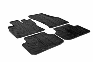 Set tappeti su misura in gomma - compatibile per Skoda Octavia 5p (03/13>05/20) no automatico - Skoda Octavia Wagon (05/13>05/20)