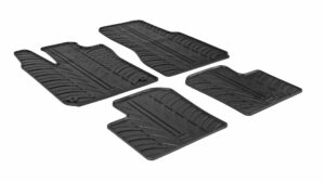 Set tappeti su misura in gomma - compatibile per  Renault Twingo (09/14>11/24)