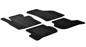 Set tappeti su misura in gomma - compatibile per Seat Leon (09/05>12/12)