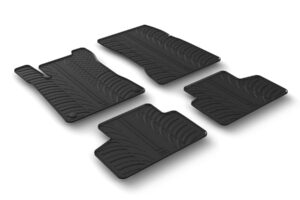 Set tappeti su misura in gomma - compatibile per  Mercedes GLB (11/19>)
