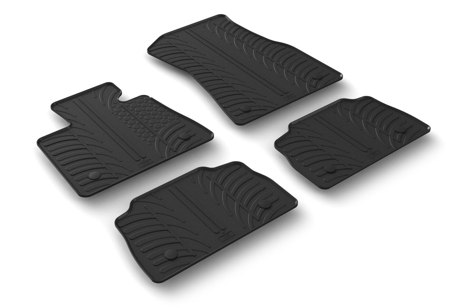 Set tappeti su misura in gomma - compatibile per Bmw X6 (G06) (09/19>) automatico 1 Set tappeti su misura in gomma - compatibile per Bmw X6 (G06) (09/19>) automatico