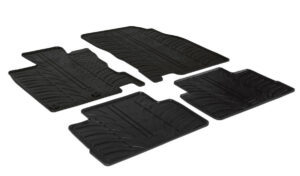 Set tappeti su misura in gomma - compatibile per  Nissan Qashqai (02/14>03/21)