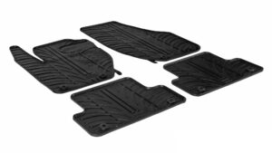 Set tappeti su misura in gomma - compatibile per  Volvo V40 (09/12>05/20) -  Volvo V40 Cross Country (01/13>05/20)