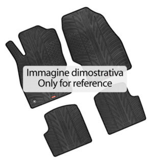 Set tappeti su misura in gomma - compatibile per  Land Rover Range Rover Sport (06/13>06/22)