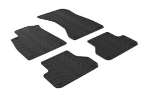 Set tappeti su misura in gomma - compatibile per  Audi A5 Sportback (09/16>09/24)