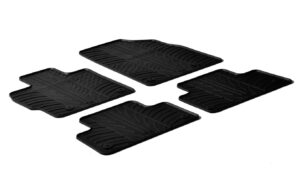 Set tappeti su misura in gomma - compatibile per Mazda CX-5 (06/17>08/25)
