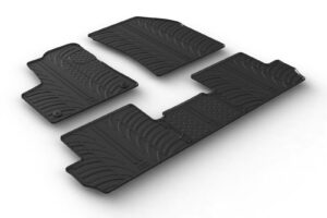 Set tappeti su misura in gomma - compatibile per Peugeot 3008 (10/16>11/23) - Peugeot 3008 (11/20>11/23)