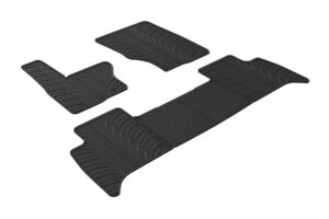 Set tappeti su misura in gomma - compatibile per  Land Rover Discovery (01/17>) automatico