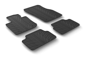 Set tappeti su misura in gomma - compatibile per  Mini Mini (F55) (07/14>03/24) manuale