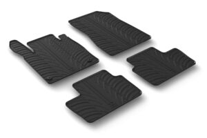 Set tappeti su misura in gomma - compatibile per  Nissan Juke (12/19>)