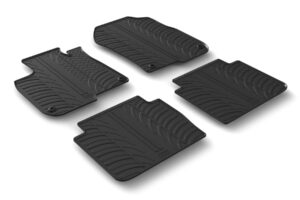Set tappeti su misura in gomma - compatibile per  Honda CR-V (11/18>08/23) manuale