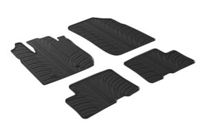 Set tappeti su misura in gomma - compatibile per Dacia Duster (02/18>05/24)