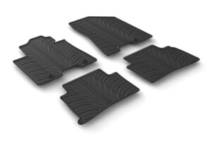 Set tappeti su misura in gomma - compatibile per  Kia Sportage (03/16>11/21)