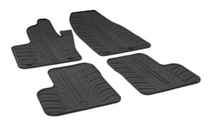 Set tappeti su misura in gomma - compatibile per  Fiat 500X (02/15>05/25) -  Jeep Renegade (09/14>)