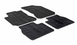Set tappeti su misura in gomma - compatibile per  Citroen C4 Cactus (05/14>10/20)