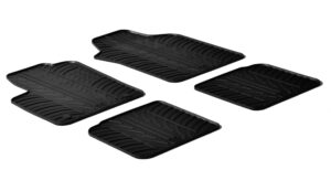 Set tappeti su misura in gomma - compatibile per  Lancia Ypsilon 5p (06/11>11/24)