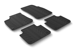 Set tappeti su misura in gomma - compatibile per Volkswagen Touareg (07/18>08/23) automatico