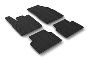 Set tappeti su misura in gomma - compatibile per Volkswagen ID.3 (08/20>03/23) - Cupra Born 5p (11/21>) - Volkswagen ID.3 (04/23>) - Skoda Elroq 5p (11/24>) elettrica