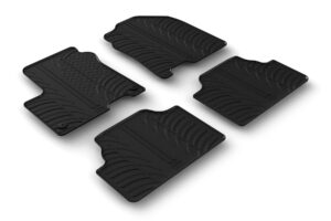 Set tappeti su misura in gomma - compatibile per Hyundai Kona (10/17>06/23) elettrica