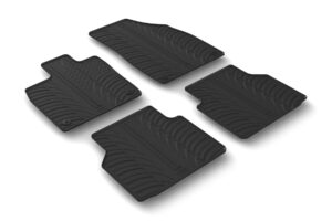 Set tappeti su misura in gomma - compatibile per Audi Q4 E-Tron 5p (06/21>)