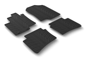 Set tappeti su misura in gomma - compatibile per  Hyundai Bayon (08/21>)